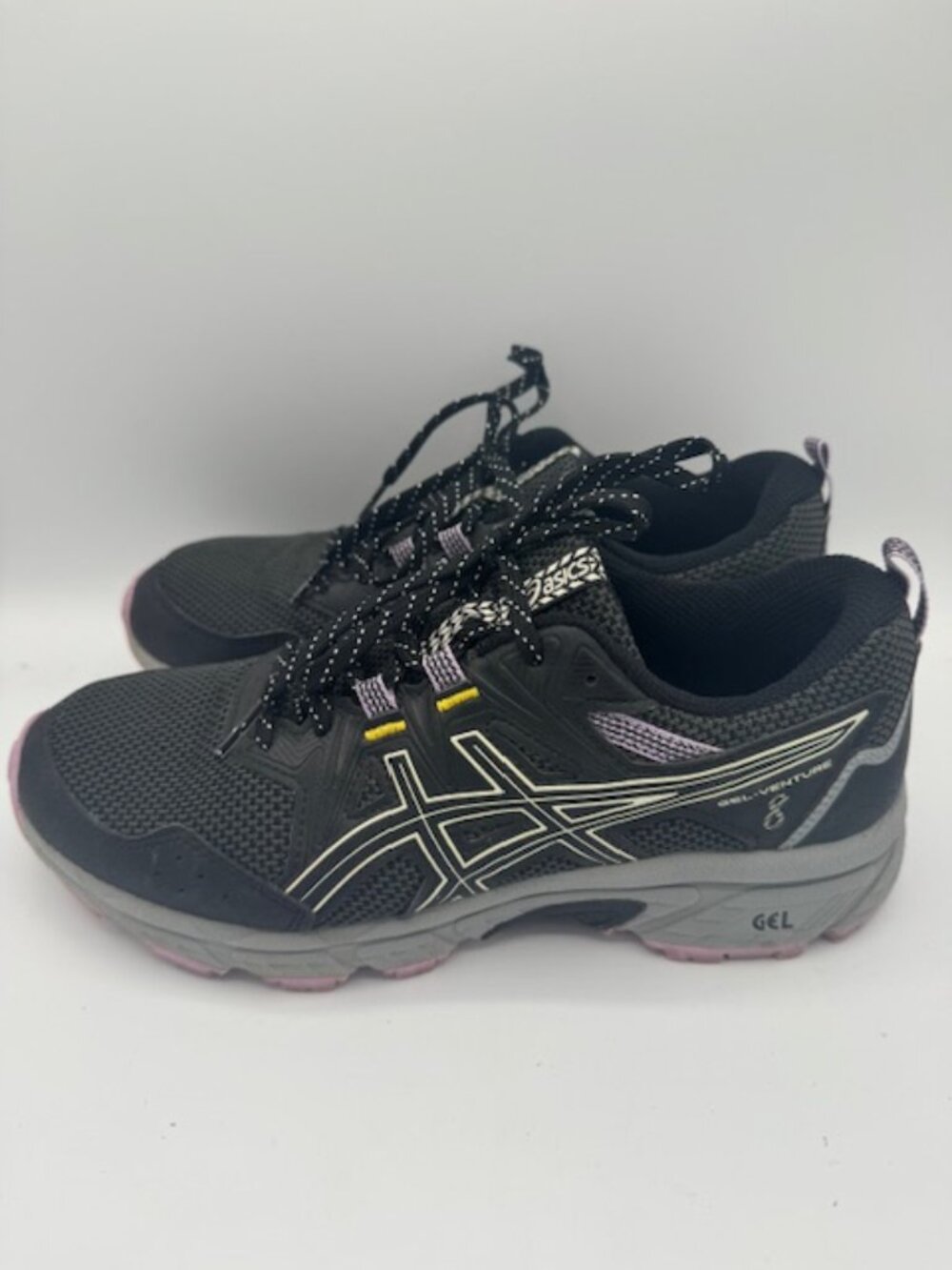 Asics Gel-Venture 8 Black / Purple Women's 7.5